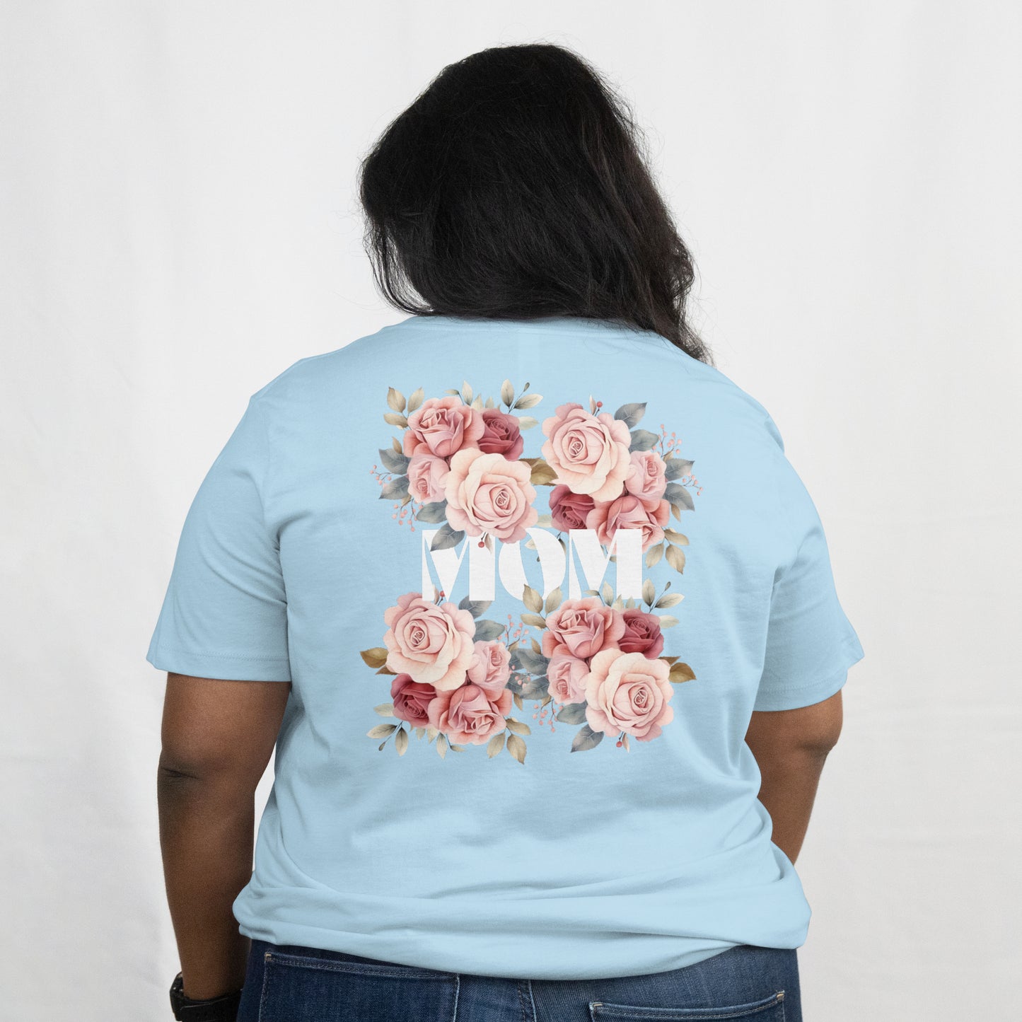 Floral Mom Tee – Soft, Sweet, and Made with Love