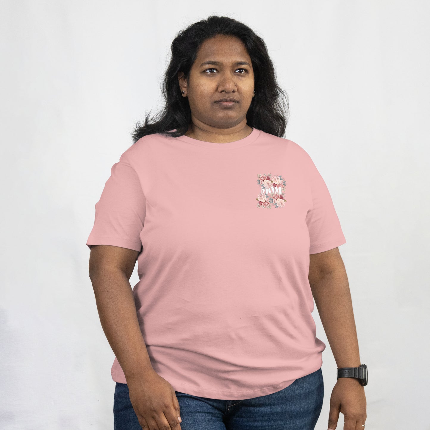 Floral Mom Tee – Soft, Sweet, and Made with Love