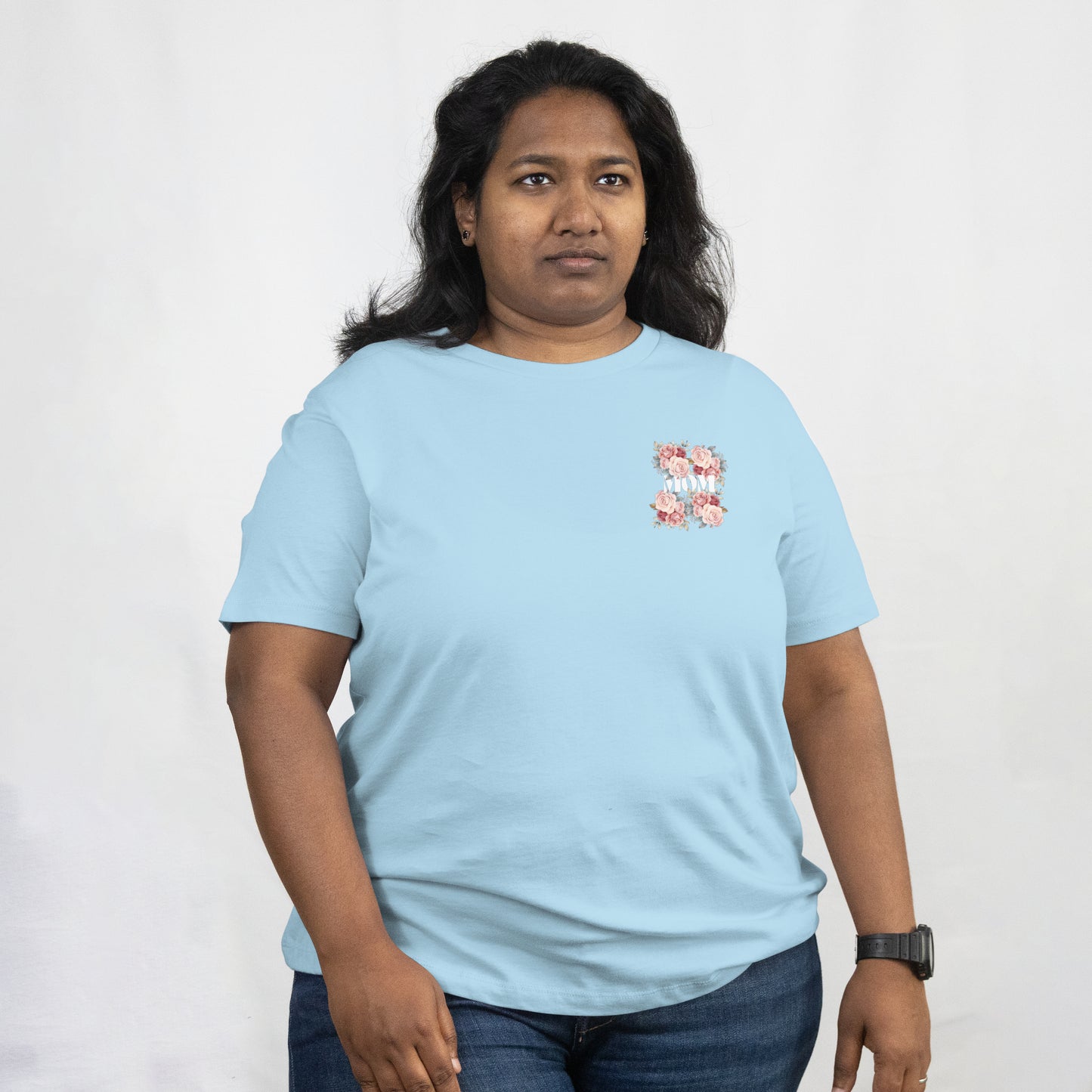 Floral Mom Tee – Soft, Sweet, and Made with Love