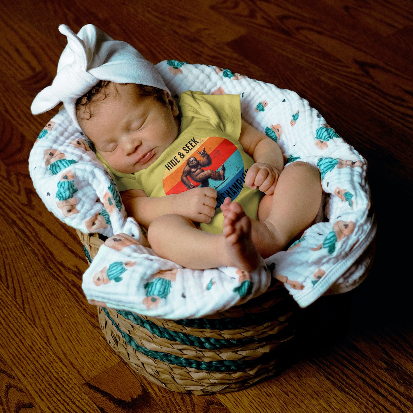 Sasquatch Baby Onesie – Legendary Comfort for Your Little Explorer