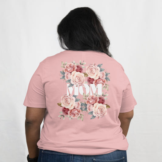 Floral Mom Tee – Soft, Sweet, and Made with Love