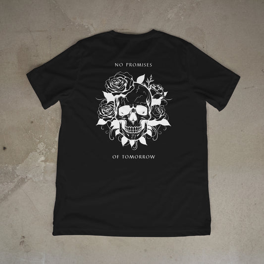 No Promises – Skull And Roses Graphic Tee (Unisex)