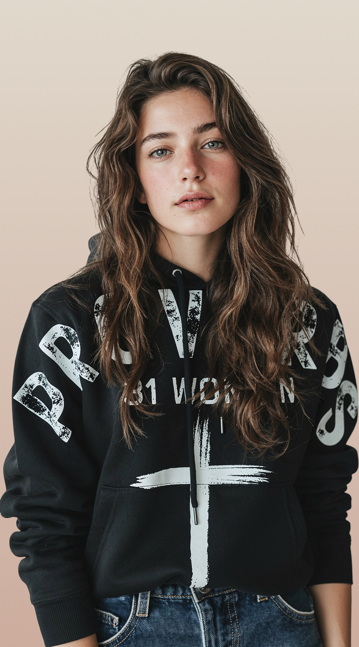 Proverbs| Cross Graphic Hoodie - Premium Pullover Hoodie