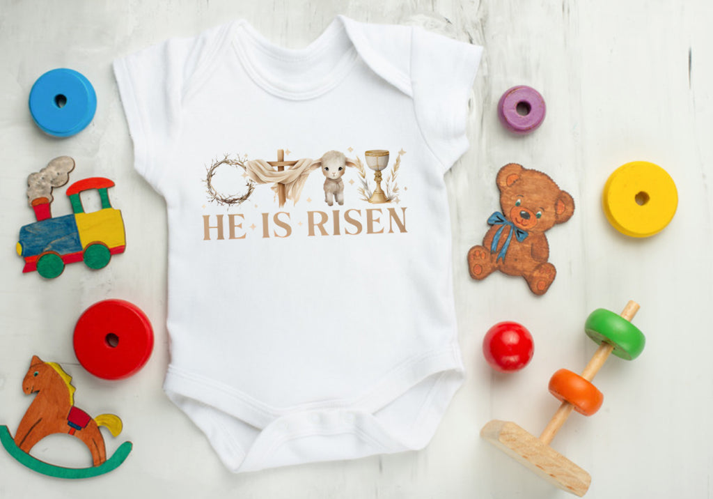 He Has Risen-Graphic Easter Tee|Unisex Tee