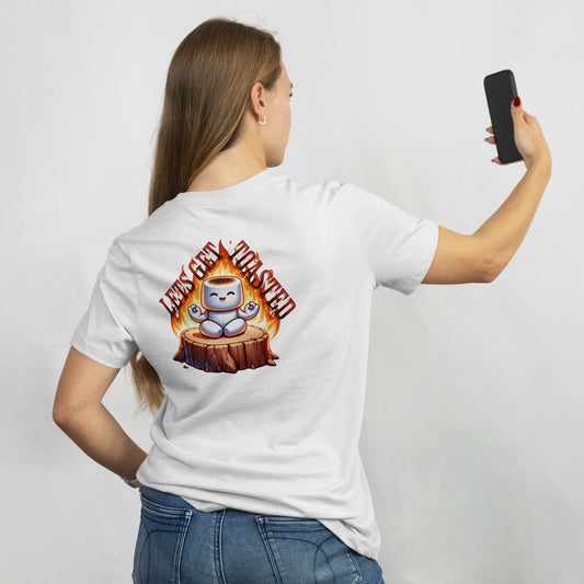 Let’s Get Toasted” Marshmallow Tee