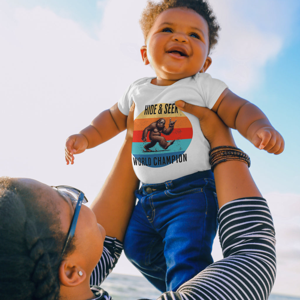 Sasquatch Baby Onesie – Legendary Comfort for Your Little Explorer