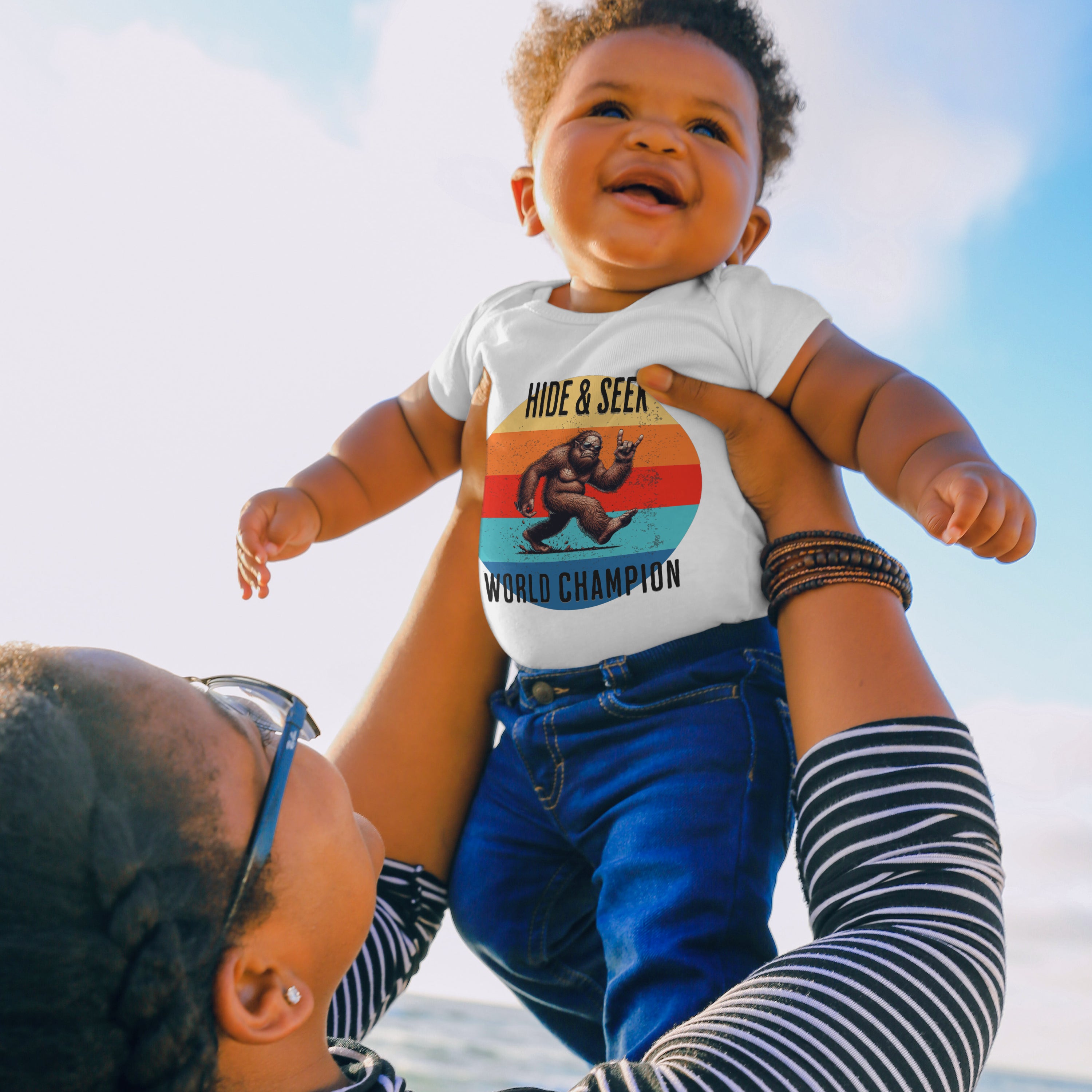 Sasquatch Baby Onesie – Legendary Comfort for Your Little Explorer