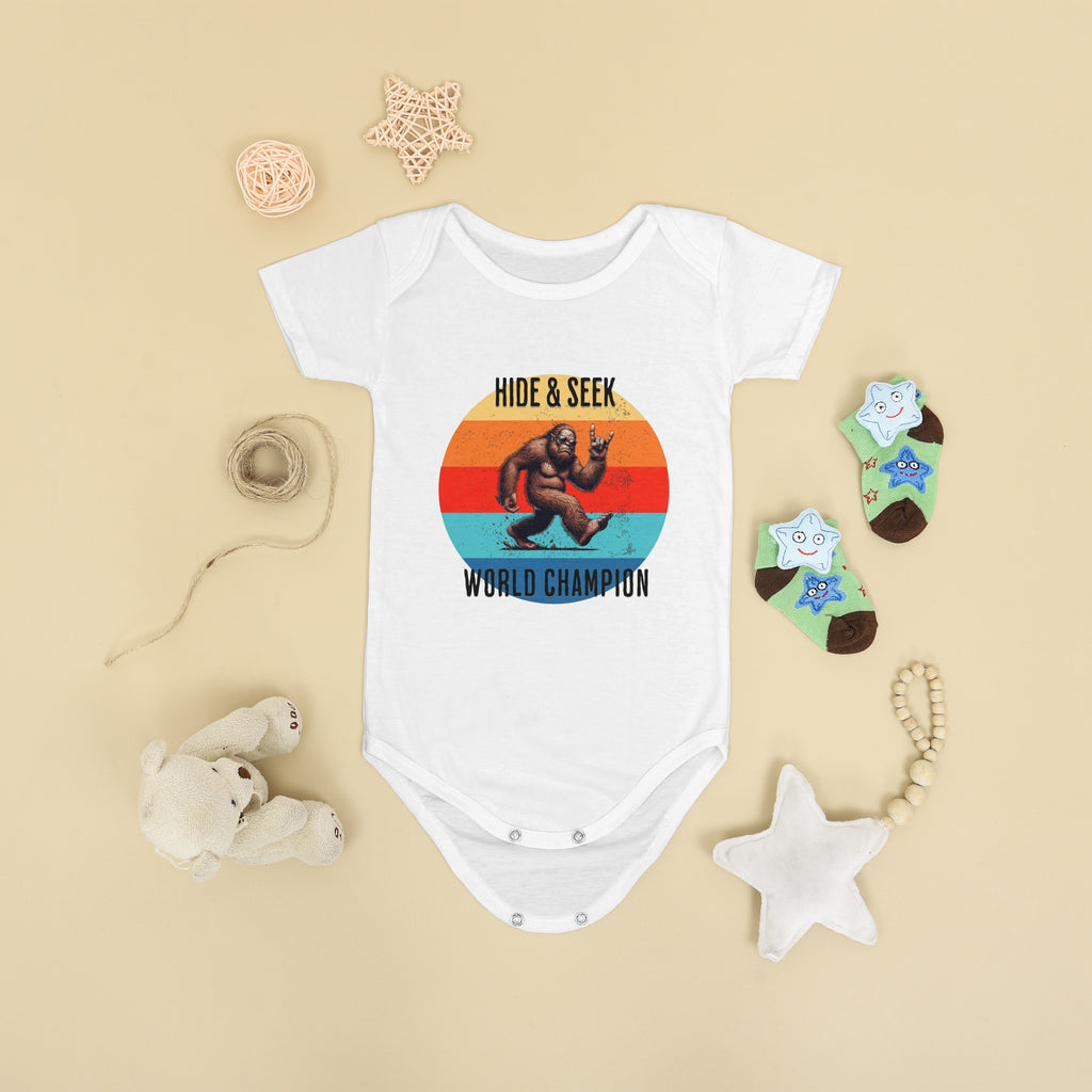Sasquatch Baby Onesie – Legendary Comfort for Your Little Explorer