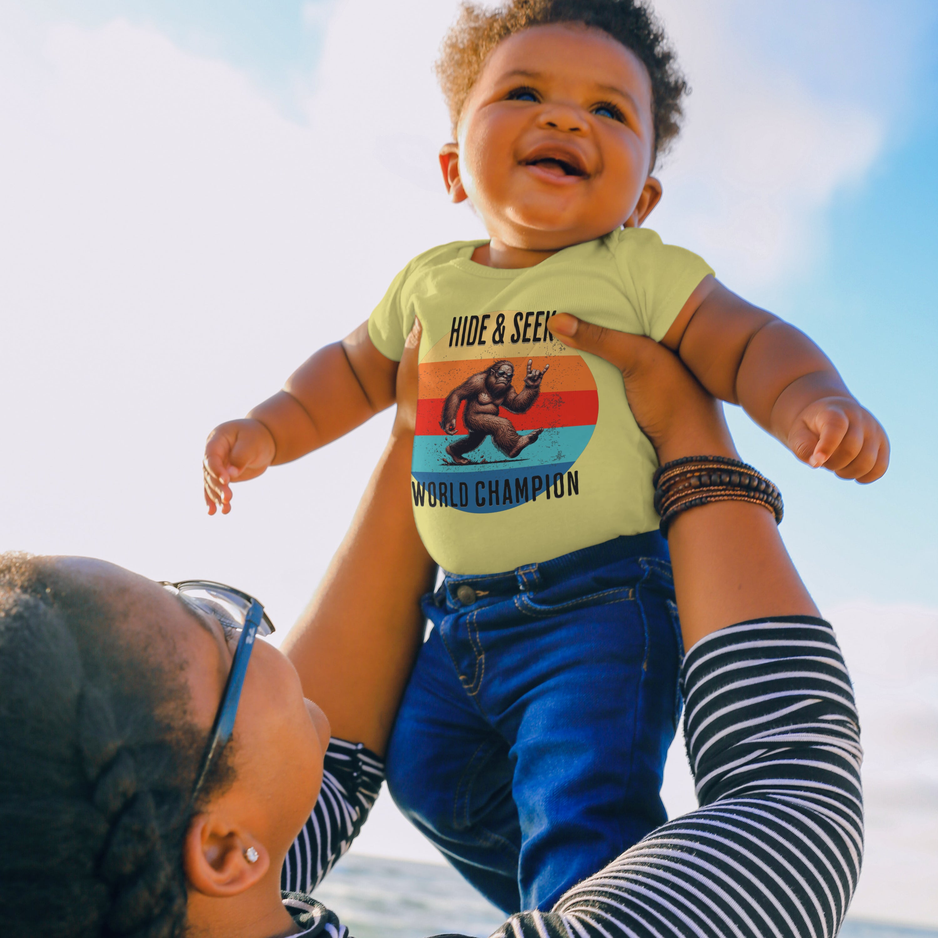 Sasquatch Baby Onesie – Legendary Comfort for Your Little Explorer