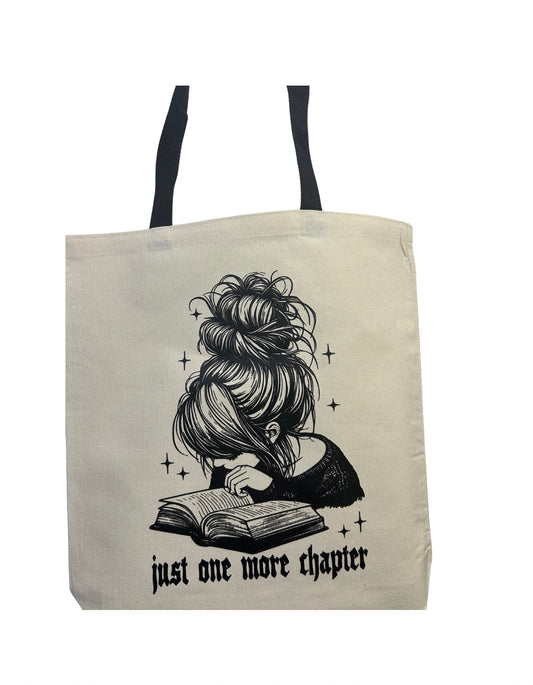 Just One More Chapter –  Book Lover’s Tote